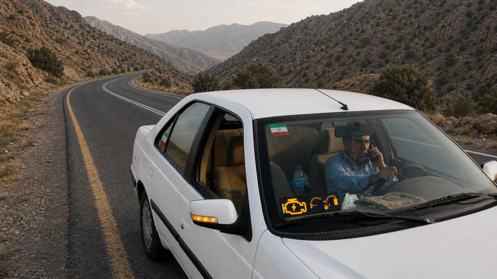 رانندگی-با-چراغ-چک-روشن
