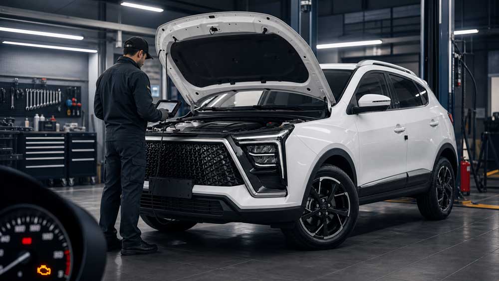 عیب-یابی-مشکلات-موتور-KMC-X5