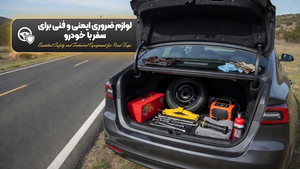 لوازم-ضروری-خودرو-برای-سفر-جاده‌ای